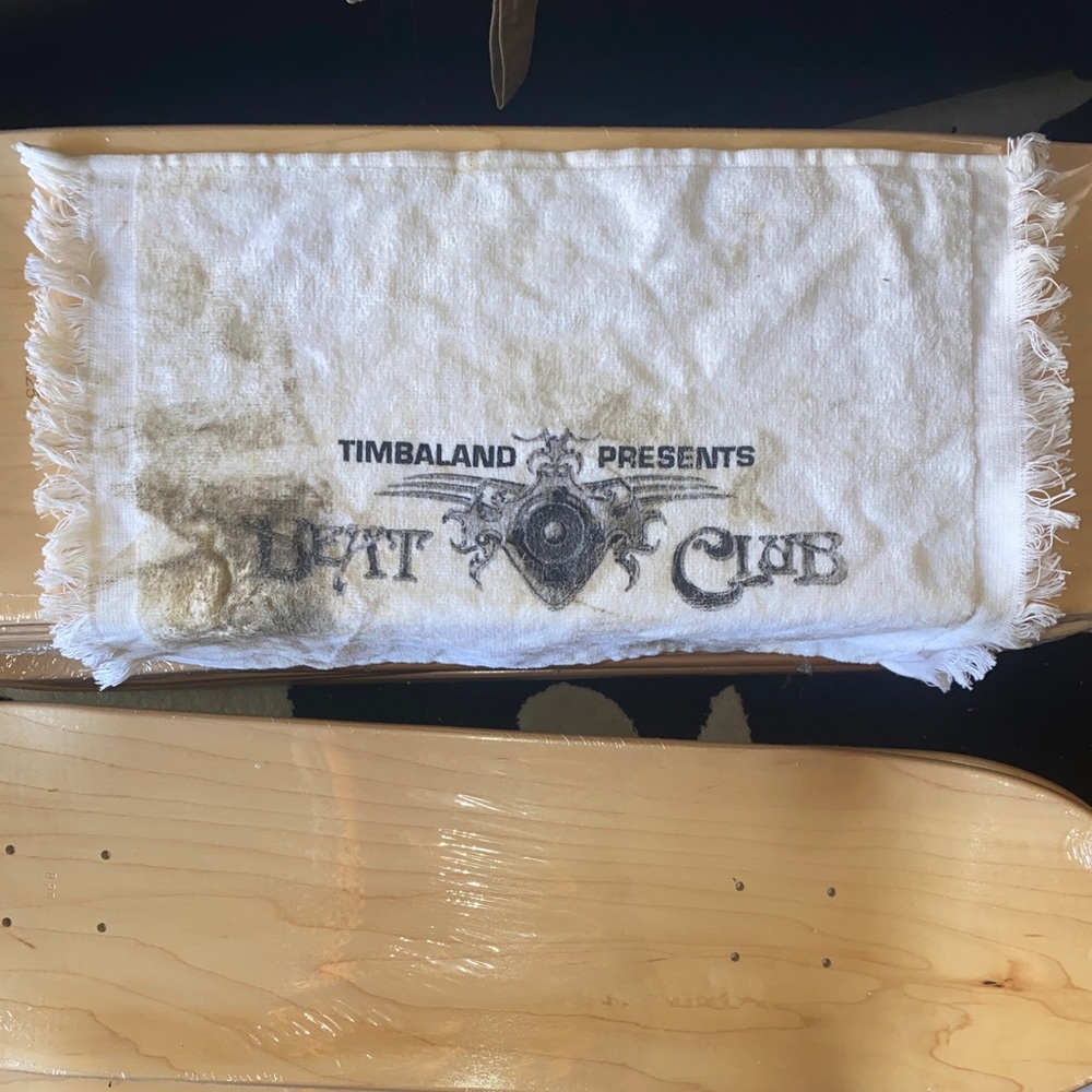 Timbaland buba sparks beat club towel used